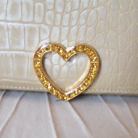 Lovecat Croco Tri Fold Wallet - Picture 4 of 13